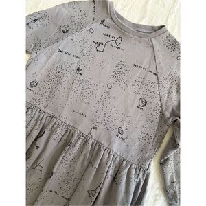 Beau Loves Grey Galaxy Dress Size 6-7